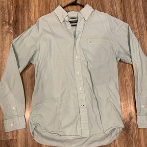 Seaform Nautical Long Sleeve Button Up
